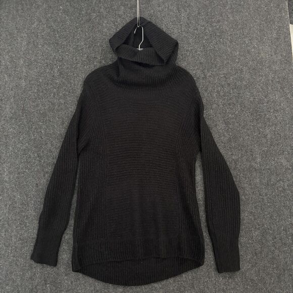 Mountain Khakis Sweater Womens Extra Large Black Relaxed Fit Turtleneck Wool - Picture 1 of 8